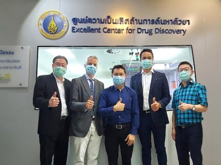 “ซิซซา กรุ๊ป”เยี่ยมชมศูนย์ความเป็นเลิศด้านการค้นหาตัวยา ม.มหิดล