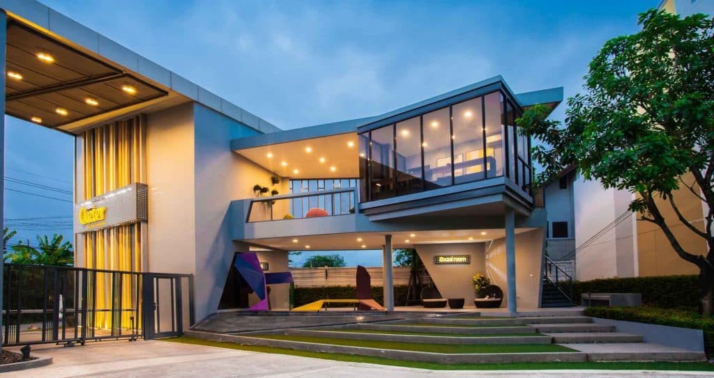 ธนาคลัสเตอร์ ราชพฤกษ์ ทาวน์โฮม 3 ชั้นใกล้รถไฟฟ้า