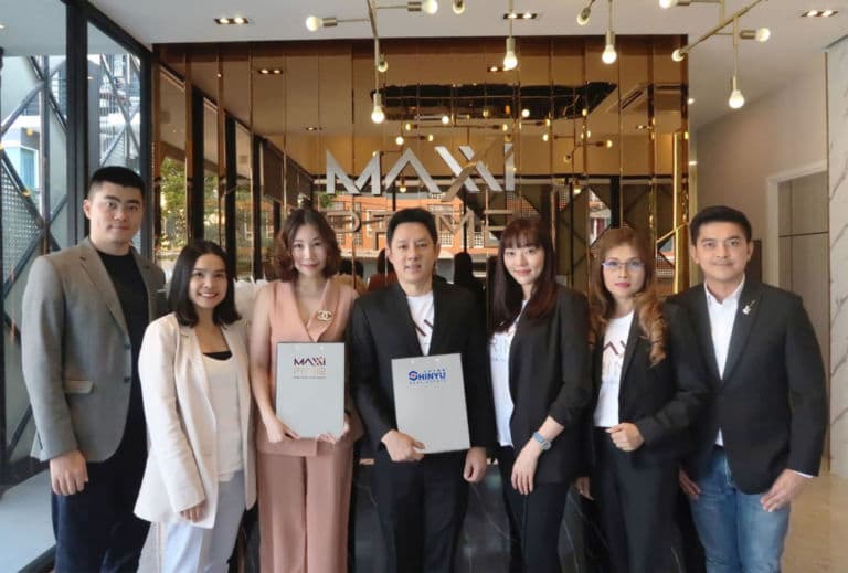 Maxxi Prime รัชดา-สุทธิสาร เซ็นสัญญาแต่งตั้งบริษัทตัวแทนขายต่างชาติ