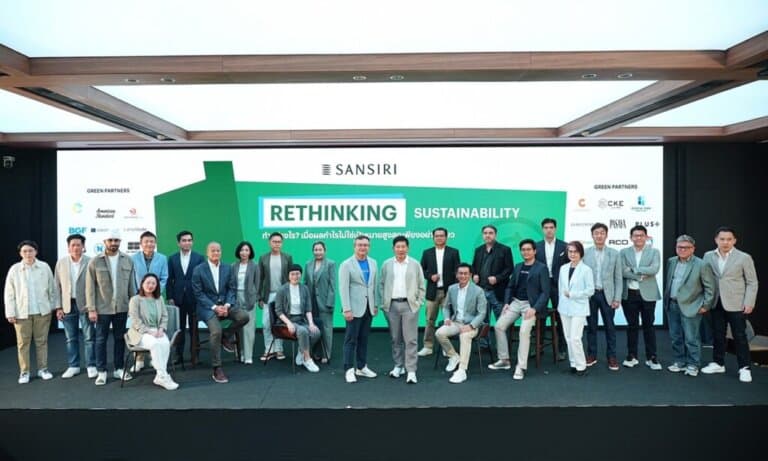 แสนสิริ ชวนกรีนพาร์ตเนอร์ร่วมขับเคลื่อนความยั่งยืน ระดมไอเดีย Rethinking Sustainability ทำอย่างไร? เมื่อผลกำไรไม่ใช่เป้าหมายสูงสุดเพียงอย่างเดียว